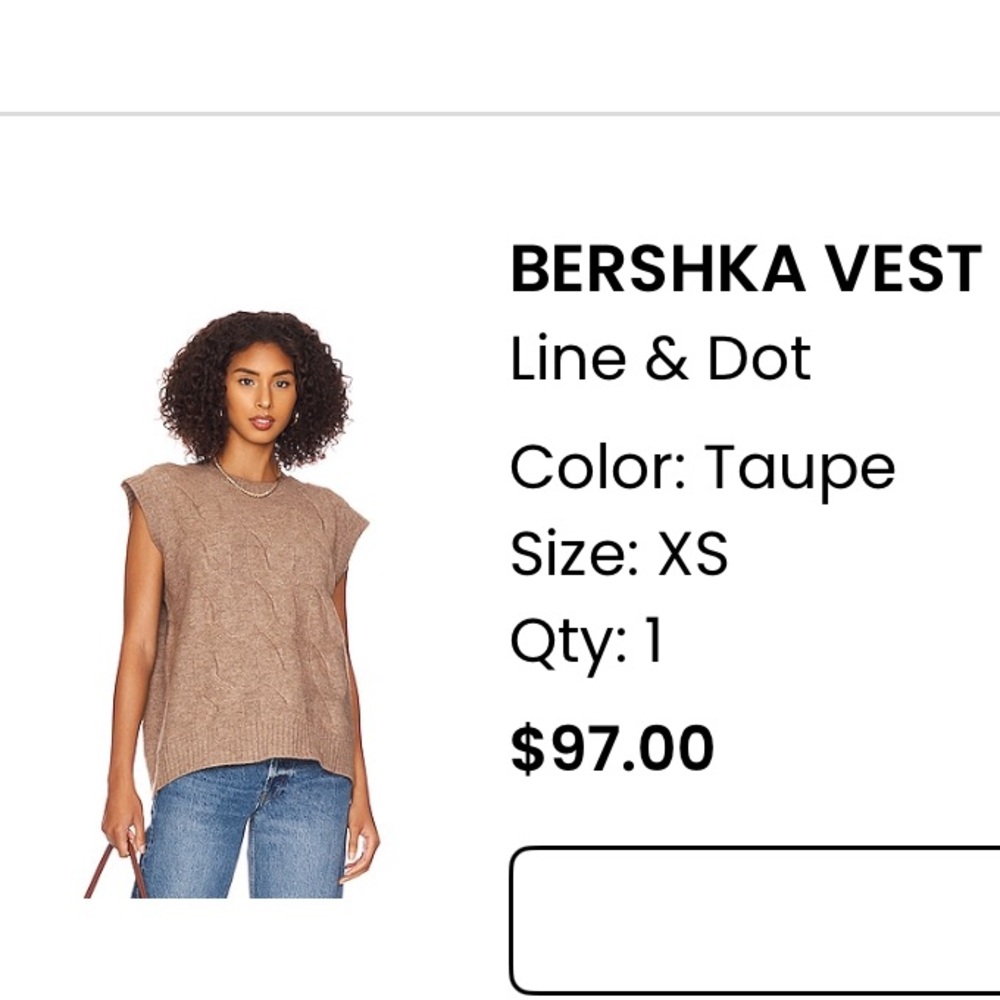 Line & Dot Berksha Sweater Vest